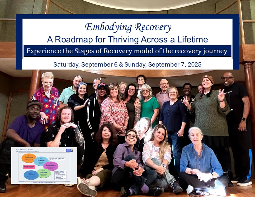 missruthriddick's tweet photo. What did they say can't be done? Engage people in a deep experience of the Stages of Recovery model. Thrilled that we offered a successful model for doing just that. We'll repeat in the Spring; join the list at ruth@sobriety-together.com. ☘️ https://t.co/dRxhkwQaQK