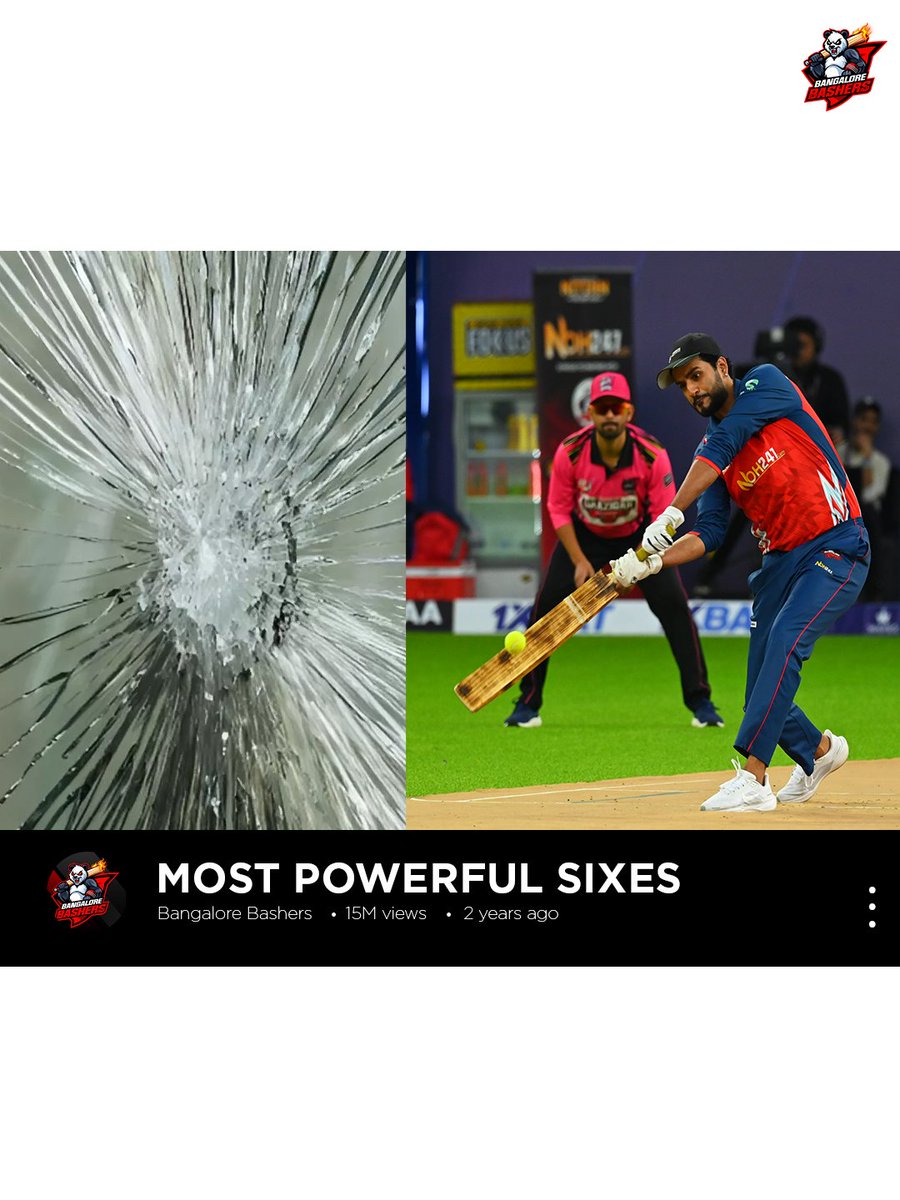 blrbashersECL's tweet image. Throwback to the golden era of YouTube thumbnails 🎥😂
When bats were heavier than players, sixes broke the stadium, swings had fire, and batters were literally ‘destructive’ 💥
Pure nostalgia vibes 😭❤️ #BangaloreBashers #YouTubeDays #FunnyThumbnails