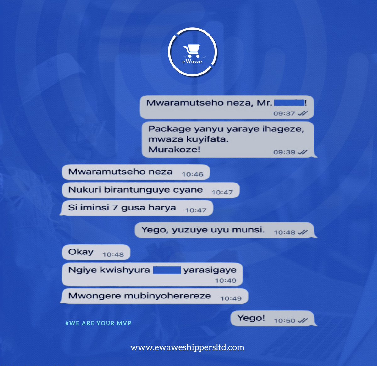 ewawe_ltd's tweet photo. Our Clients Speak for Us — we are Fast. Safe. Reliable.

Call\WhatsApp: +250787942486
Visit our offices https://t.co/ZfFJkivkvD