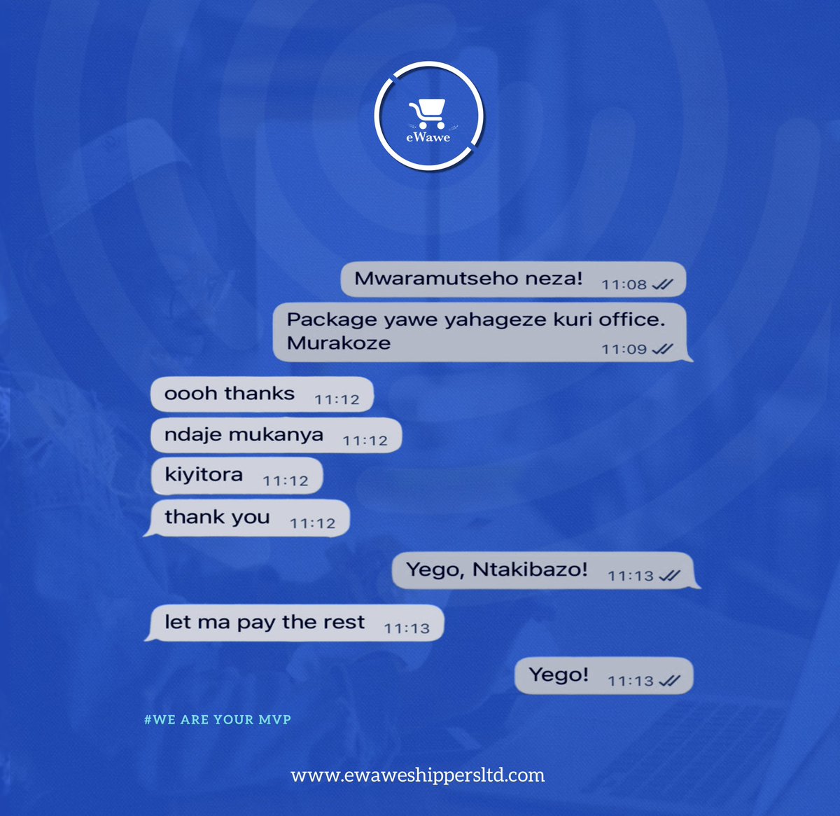 ewawe_ltd's tweet photo. Our Clients Speak for Us — we are Fast. Safe. Reliable.

Call\WhatsApp: +250787942486
Visit our offices https://t.co/ZfFJkivkvD