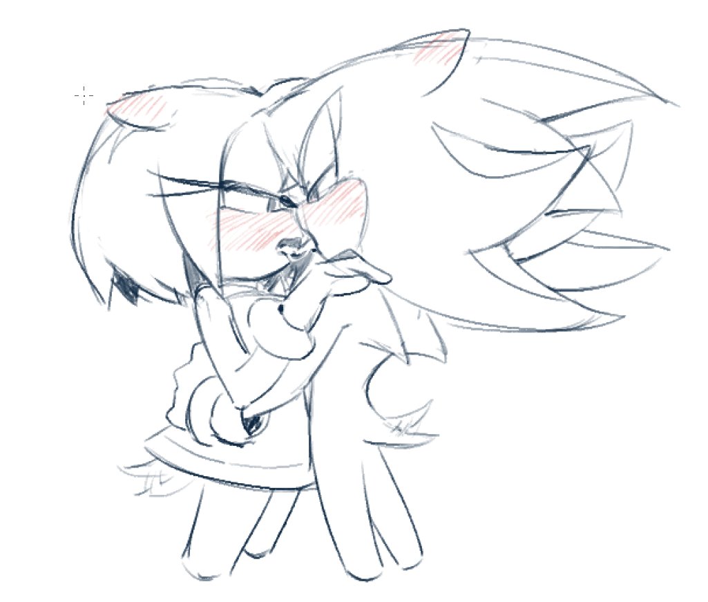 peachsdmy's tweet image. first shadamy doodle on my laptop