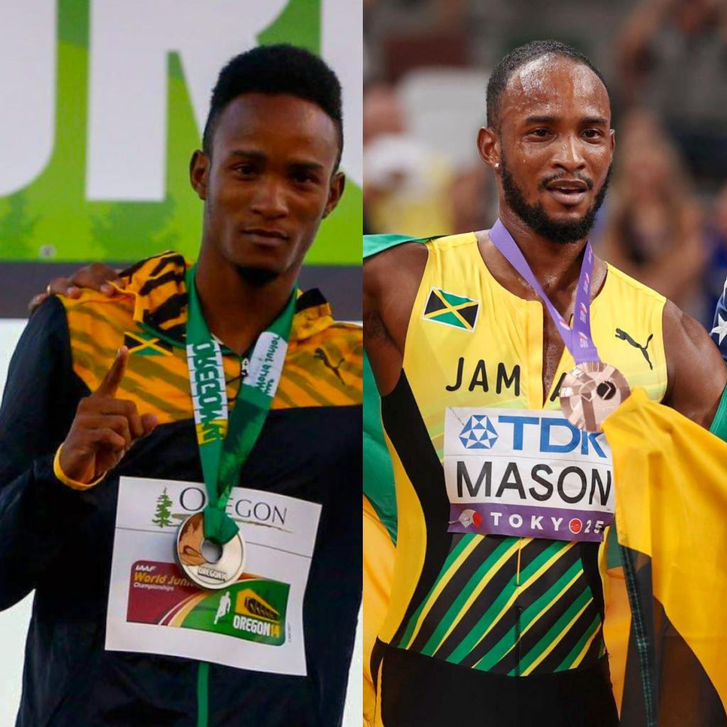 2014 World Junior                             2025 World Senior

11 years for 🇯🇲 Tyler Mason!!