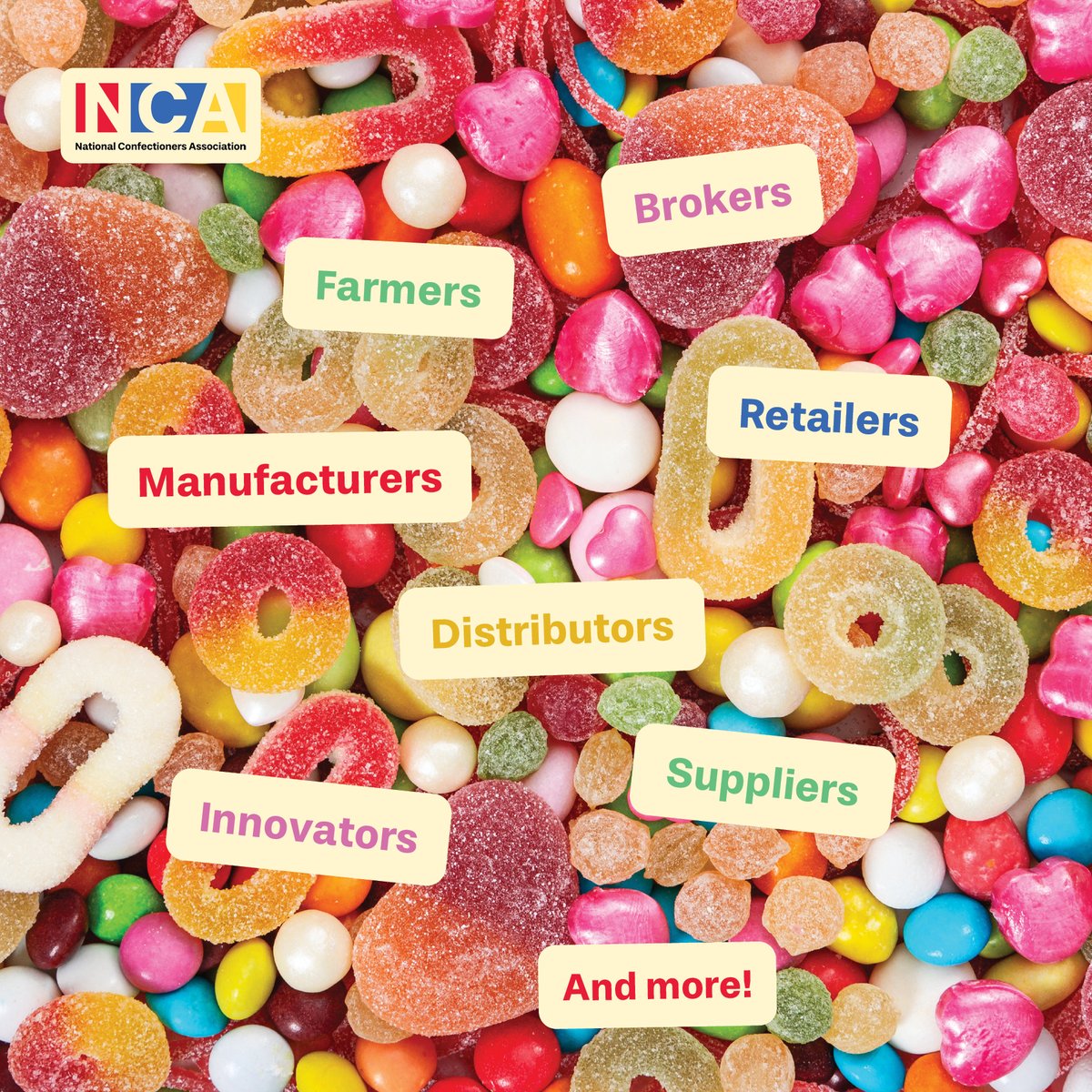 Behind every piece of candy is a network of dedicated workers - farmers, manufacturers, innovators, retail employees, and more - who fuel jobs and communities nationwide.

Here’s to the people behind the treat. 💪🍭

#PowerOfSweet