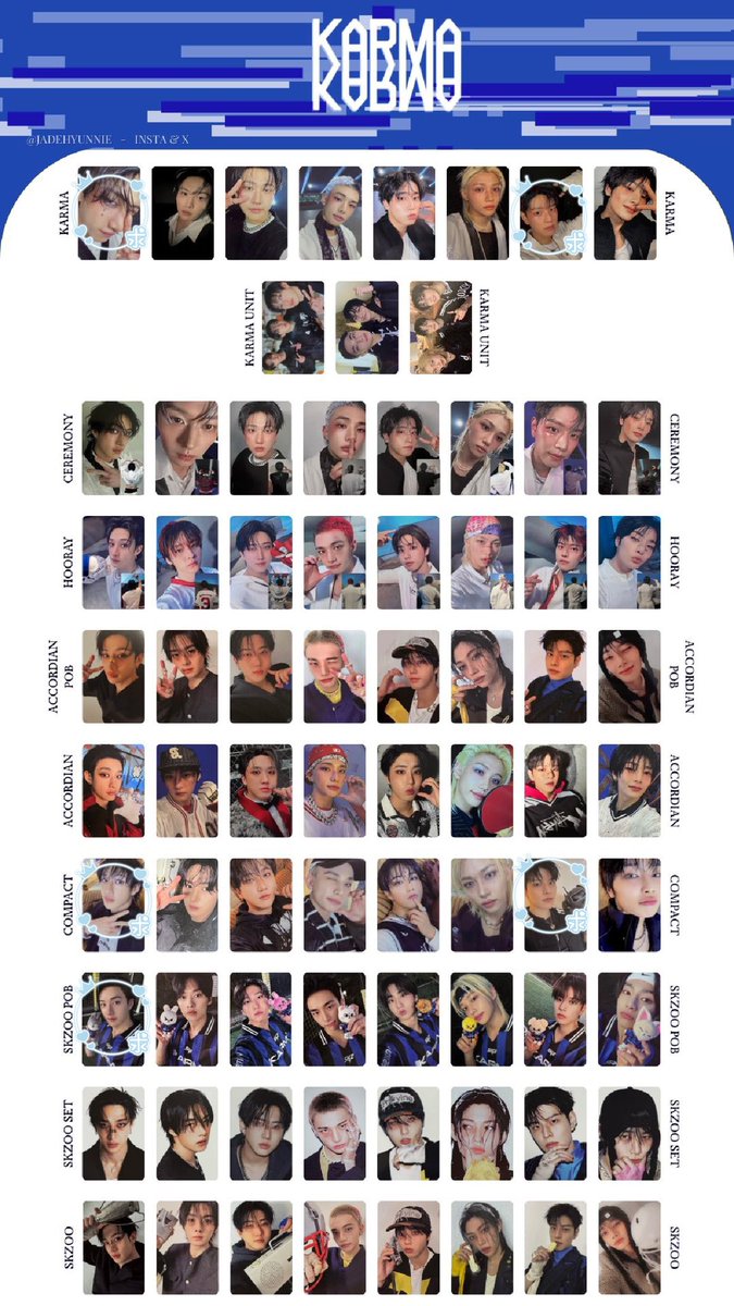 yuki (@20180516plms) on Twitter photo スキズ Strayk Kids KARMA 封入 交換 🐺🐰🐖🐇🐥🐶🦊
●譲
画像1~3枚目のバンチャン・チャンビン・フィリックス・アイエン
●求
画像4枚目の求マークのバンチャン>スンミン>🪗🐶
限定・コンパクトは同種で、アコーディオンは異種で求めています。
郵送交換希望📮
お気軽にお声がけください🙆♀️ スキズ Strayk Kids KARMA 封入 交換 🐺🐰🐖🐇🐥🐶🦊
●譲
画像1~3枚目のバンチャン・チャンビン・フィリックス・アイエン
●求
画像4枚目の求マークのバンチャン>スンミン>🪗🐶
限定・コンパクトは同種で、アコーディオンは異種で求めています。
郵送交換希望📮
お気軽にお声がけください🙆♀️