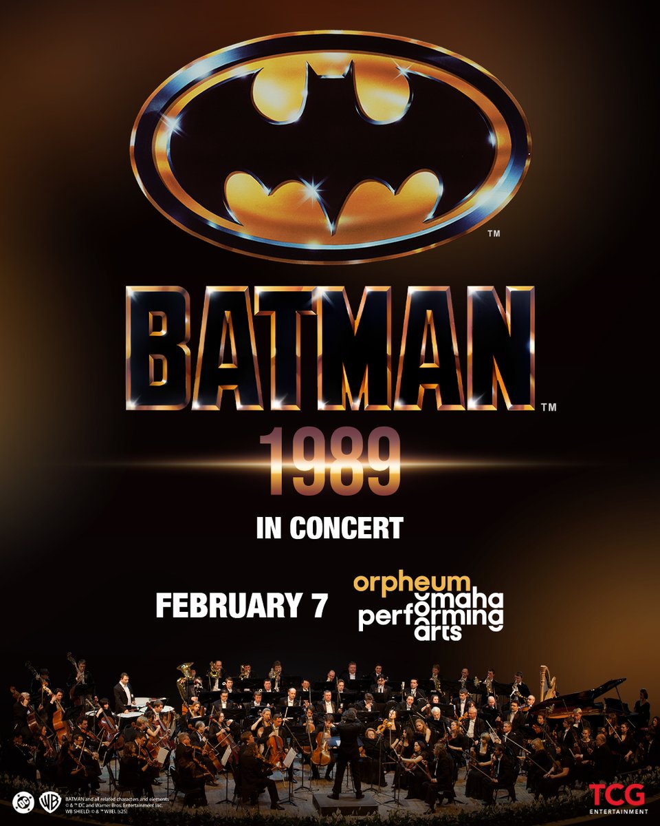 ‼️ Win tickets before you can buy‼️ 
Head to Instagram and we'll pick a winner on Thursday 💜 

Batman in Concert is coming to the Orpheum Theater on Feb. 7 🦇 

🎫 Tickets start at $54 and go on sale this Fri. Sept. 19 at 10 AM at the link in our bio!