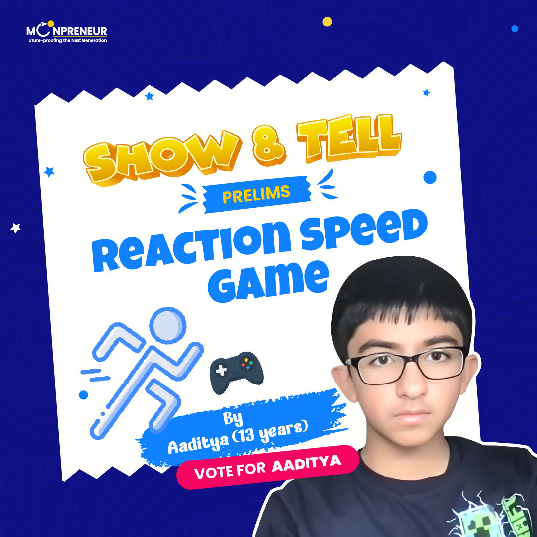 AlokkJain's tweet image. Coding + creativity in action!
Aaditya’s Reaction Speed Game tests how fast you can respond after a random delay. Built with Arduino & coded to track reaction times in milliseconds.
Support Aaditya here: moonpreneur.com/mooncampaigns/…
#Moonpreneur #STEM #ArduinoProjects #Innovation