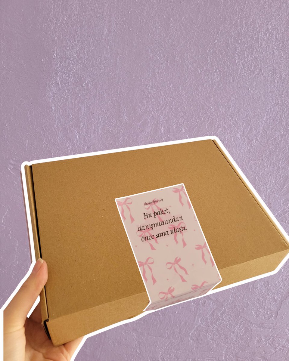 Bu paket, danışmanından önce sana ulaştı ✅
Yeni kutu paketlememiz.🚀