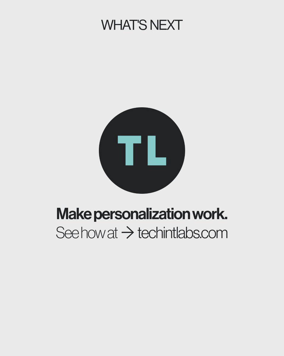 TechintLabs's tweet image. Personalization ≠ “Hi, [First Name].”

80% of consumers prefer personalized experiences, and spend 50% more with brands that deliver them.
 
Is your personalization strategy driving outcomes, or just impressions? Here&apos;s our take. 👇
 
#AdTech #digitaladvertising