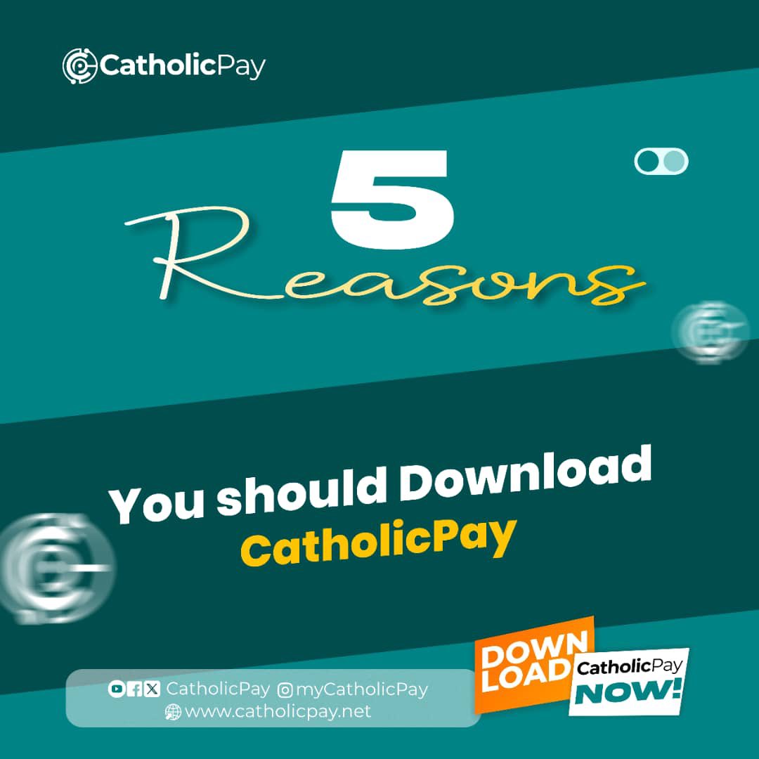 CatholicPay's tweet photo. Download  Catholic Pay now! from App Store or Google Play to start enjoying all this Mind Blowing offers, you can also visit https://t.co/t0MJiM9T7A for more informations

Follow @CatholicPay and stay updated!
#CatholicPay #FastSecurePayments #GiveWithEase
#NigeriaTech #Church https://t.co/ZexRHKWTAa
