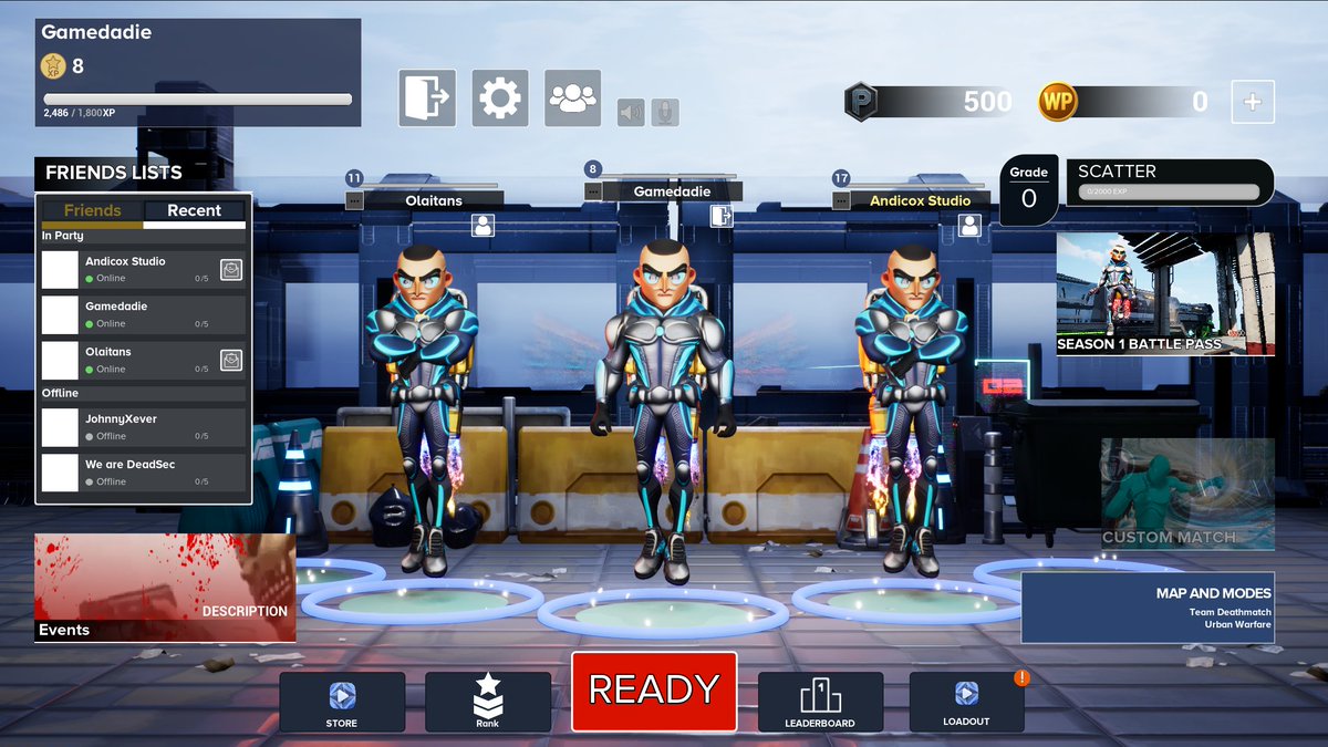 🎮 Hi I’m Segun, a game dev on a mission to build fun, competitive, and chaotic experiences. Right now I’m creating War Scatter — a fast-paced cross platform multiplayer side-scroller shooter where chaos meets strategy. I’ll be sharing dev updates, behind-the-scenes, tips, and