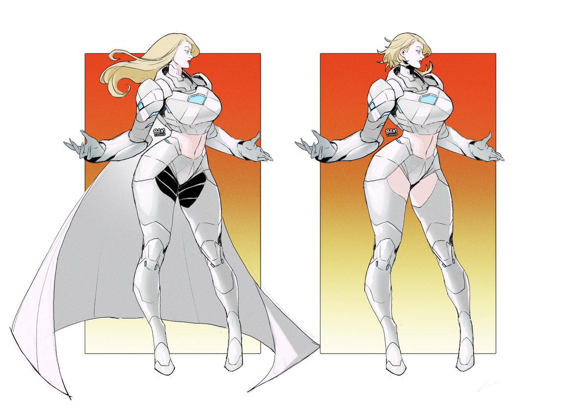 Emma Frost - Ironman Suit fan skin concept #MarvelRivals #MarvelRivalsfanart #EmmaFrost