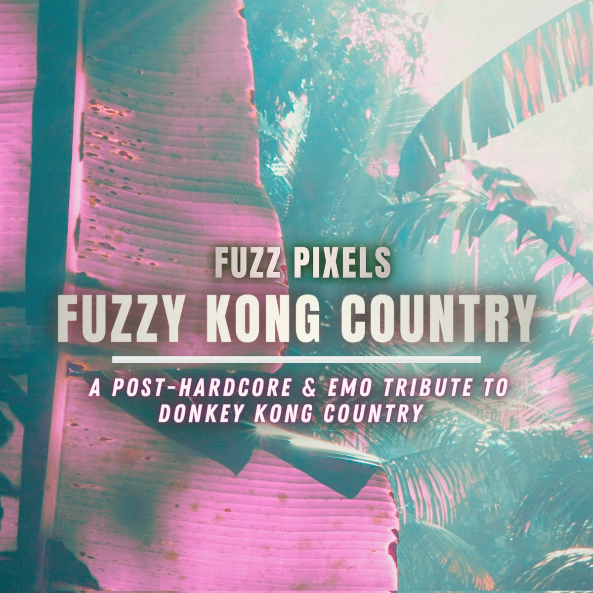 FuzzPixels's tweet image. it&apos;s been a long time coming but the full fuzzy kong country album premiere listening party bonkers banana bananza on YouTube is happening tomorrow, ahead of the official release on Thursday! Hope you can join me at 5pm BST, be sure to hit &quot;notify me&quot; (Link in replies)