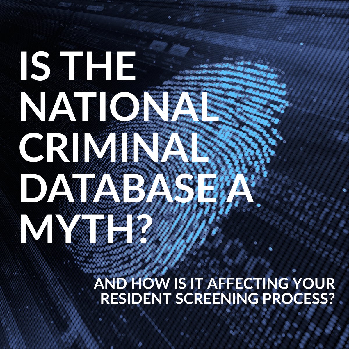 Did you know there's no such thing as a national criminal database?

Records are scattered across state, county, and local systems, which makes resident screening more complex than a single search.

Learn how you can protect their communities: hubs.ly/Q03Jw--70