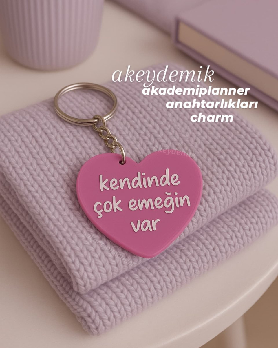 "Kendinde çok emeğin var"