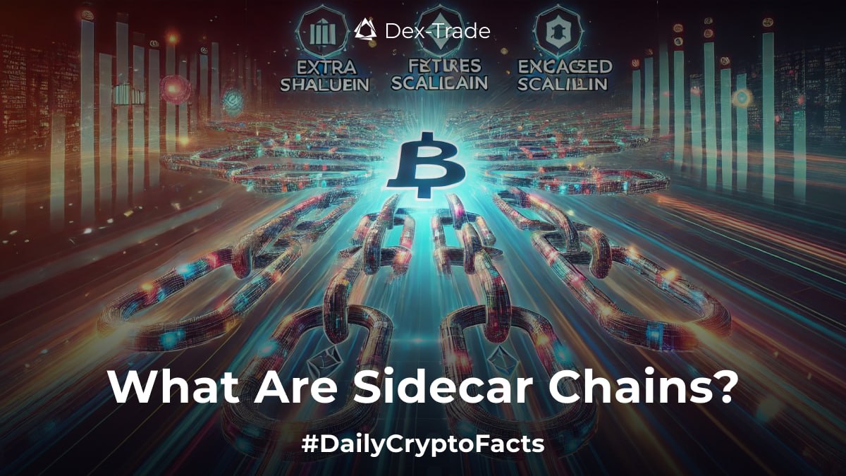 dextrade_'s tweet image. 🌐 #CryptoFacts: What Are Sidecar Chains? 🌐

Sidecar chains run parallel to a main blockchain, providing extra features, enhanced scalability, or specialized functions without impacting the main chain’s performance. This approach allows for greater flexibility and innovation…