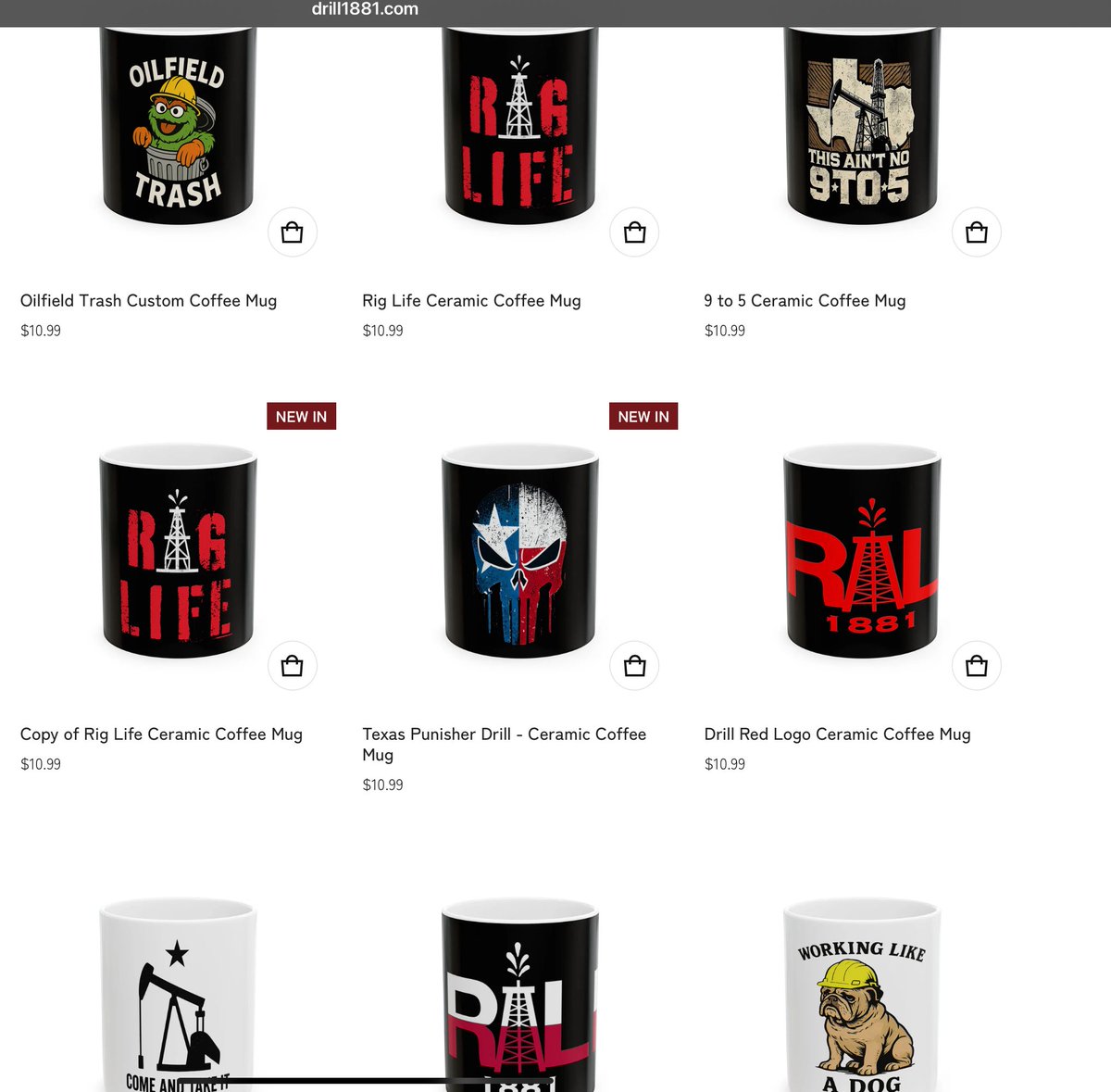 Drill 1881 (@drill1881) on Twitter photo ☕🔥 Start your morning the right way. From Rig Life to Oilfield Trash, our mugs aren’t just for coffee—they’re for a lifestyle.
💥 $10.99 – Built tough, just like you.
👉 Shop the full collection: Drill1881.com
#Drill1881 #RigLife #OilfieldStrong #oil #texas ☕🔥 Start your morning the right way. From Rig Life to Oilfield Trash, our mugs aren’t just for coffee—they’re for a lifestyle.
💥 $10.99 – Built tough, just like you.
👉 Shop the full collection: Drill1881.com
#Drill1881 #RigLife #OilfieldStrong #oil #texas