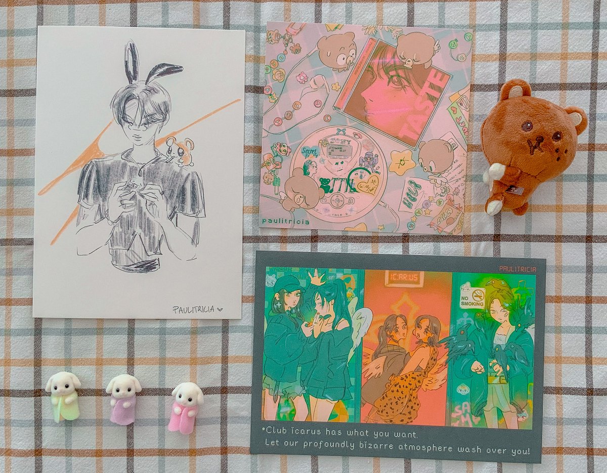 New thank you cards....new freebies....and new prints!!!!!
🐟Bunnysung
🐟Haechan taste
🐟Club Icarus