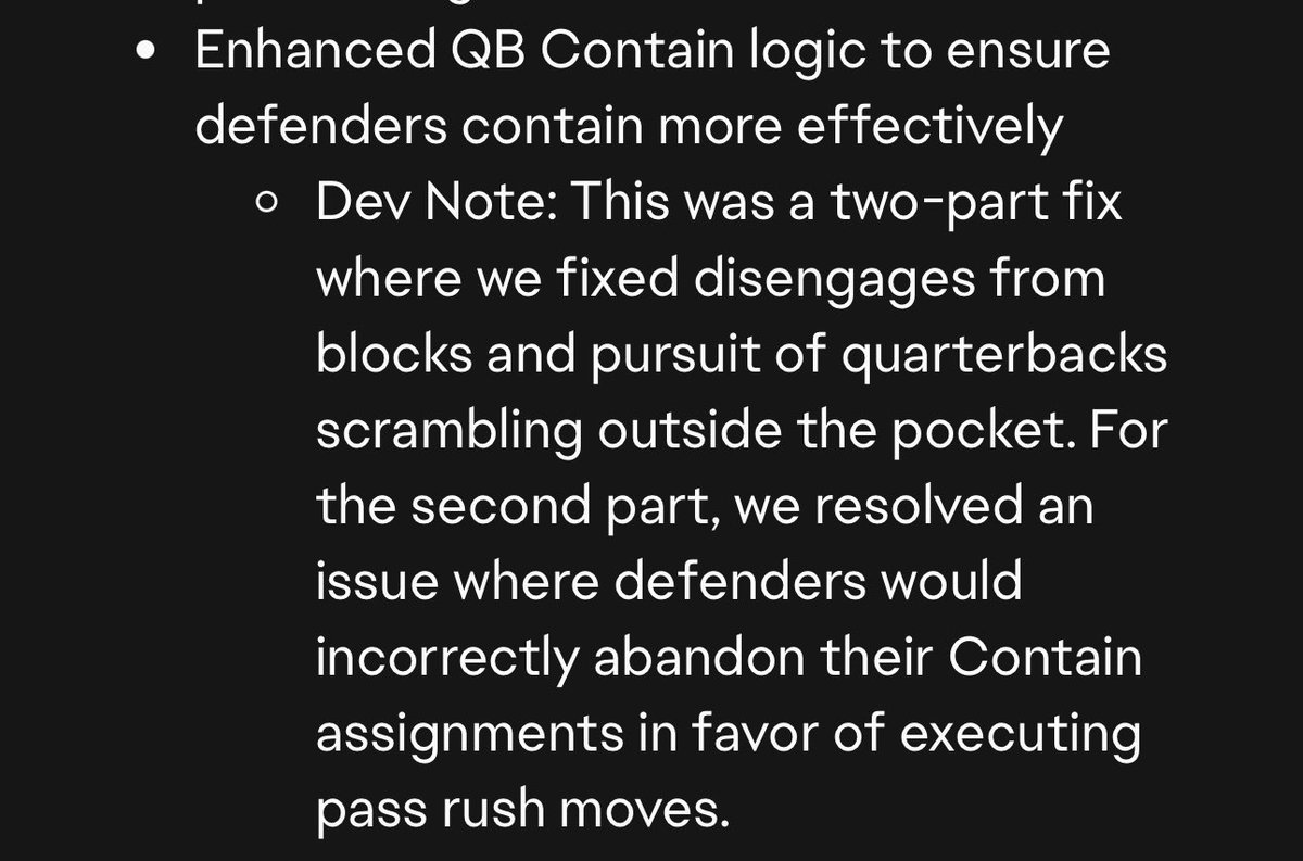 Updated QB Contain Logic 🫡