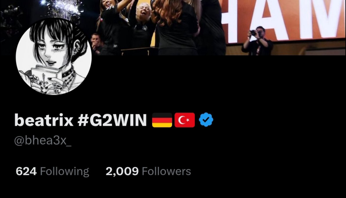 beatrix #G2WIN 🇩🇪🇹🇷 tweet media