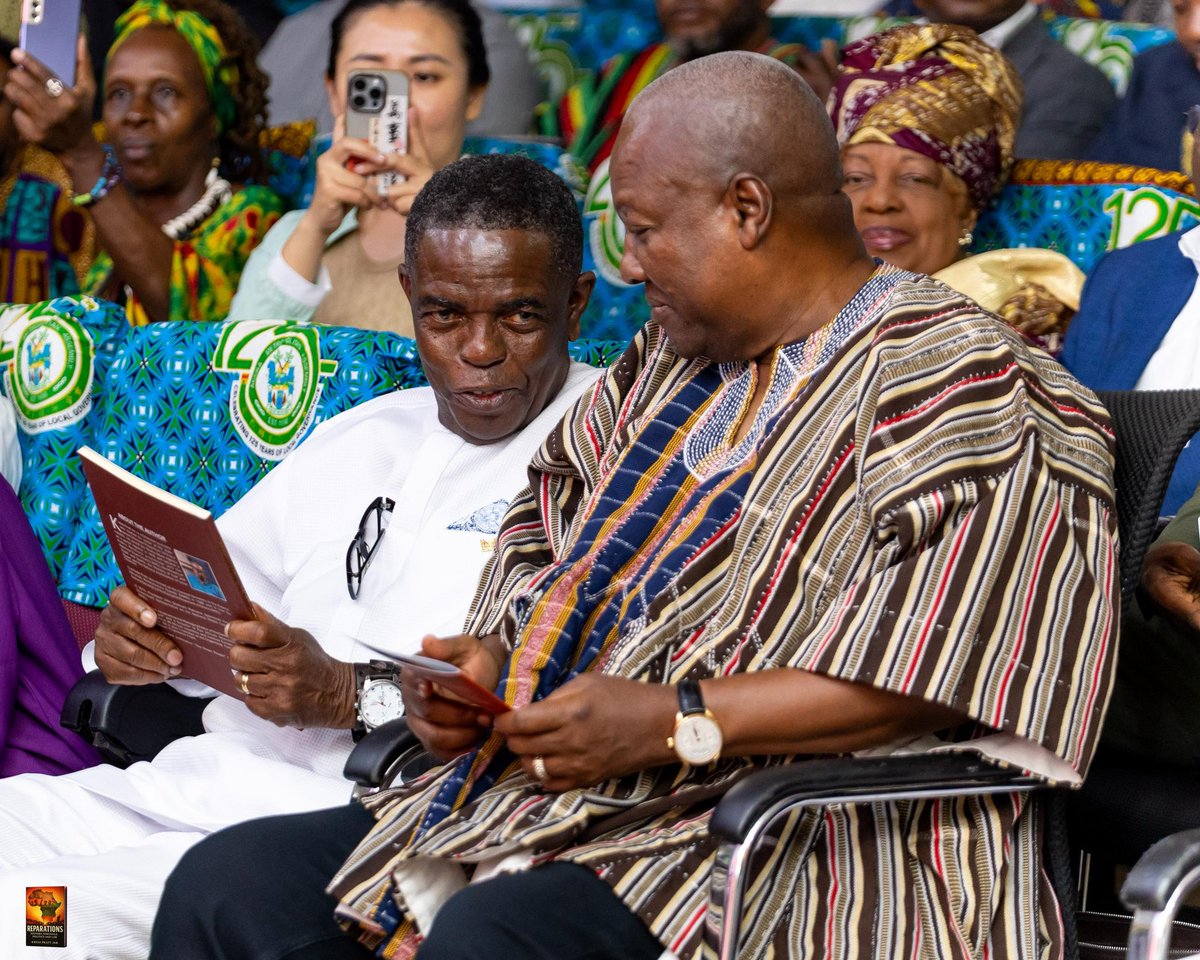 kwesiprattjr's tweet image. #REPARATIONS
I wish to express my very sincere gratitude to His Excellency #President John Dramani Mahama for writing the foreword to my book “Reparations: History, Struggle, Politics, and Law” and for launching it himself on Tuesday, September 9, 2025.

My gratitude also goes to…