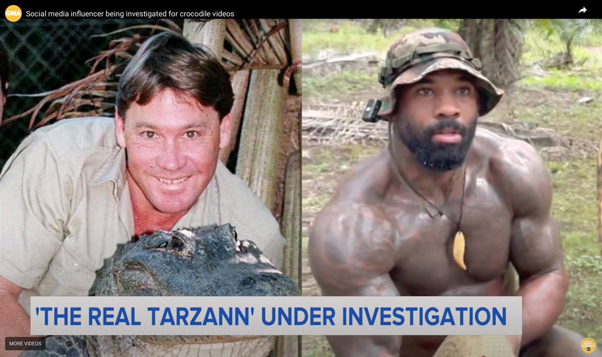WeekendExplorer's tweet image. Bob Irwin claims #Tarzann guy should not be compared to his son #SteveIrwin. What’s the difference? For me, only difference seems TV ratings vs social media views. In 2004, we dedicated an entire episode to counter program the harassment of wild animals on #Discovery.