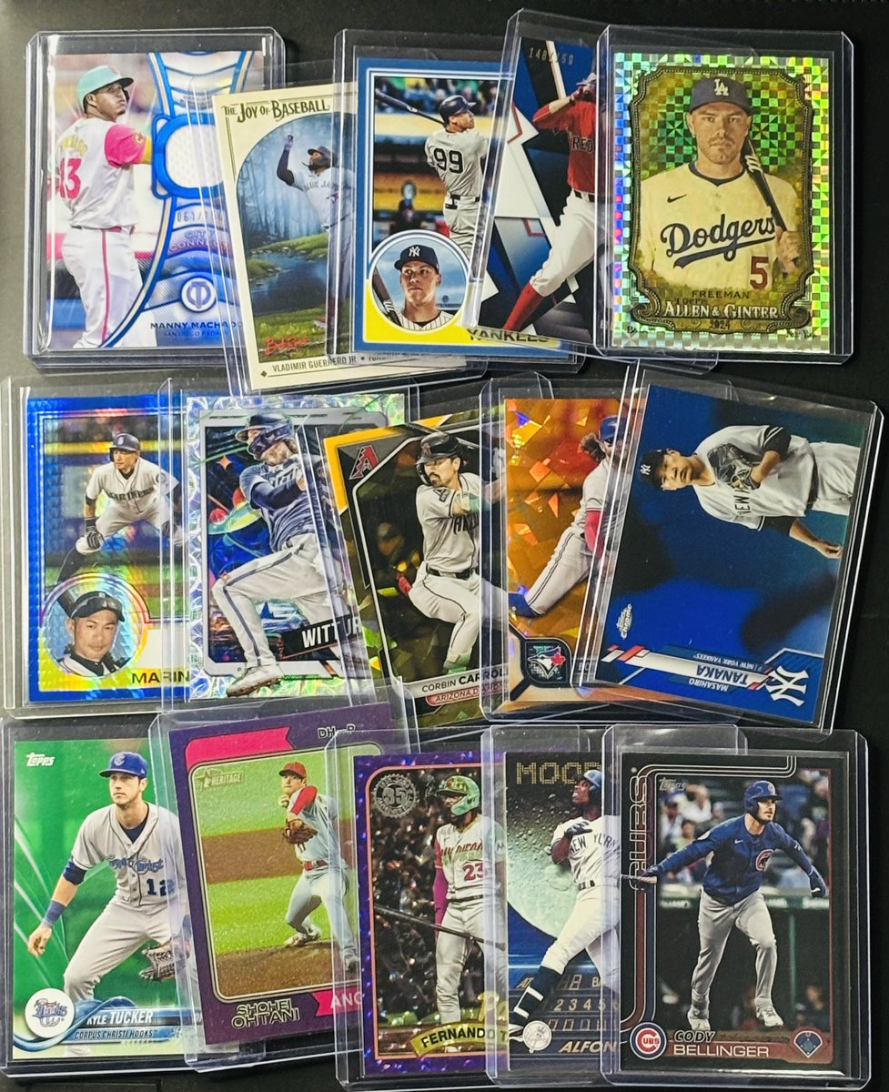 💥 BASEBALL SALE💥 
      🗓️ 9/18 - 9/19 🗓️ 

Hundreds of awesome cards. Something for everyone! 👀

⚾️ Shipping is $1 PWE (2 card max) and $5 for BMWT (no limit) 

⚾️ Will get started around 7 p.m. EST both nights 

⚾️ I’ll circle back to any offers after the sale ends