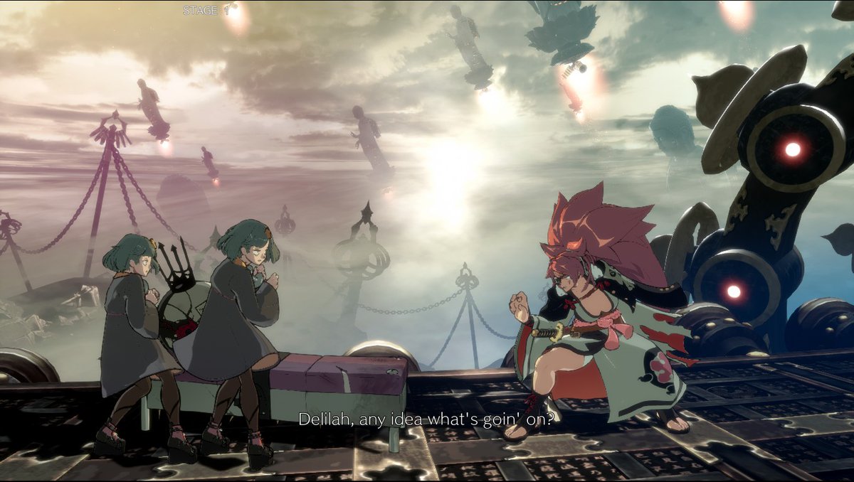 Game bugged and now there are two Delilahs in my Arcade mode.