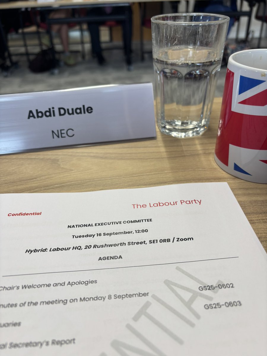 Brilliant NEC meeting and great to spend time with the Prime Minister to finalise our preparations for Labour Party Conference.

Some key stats ahead of conference:
🌹20,000+ attendees
🌹200+ new organisations attending 
🌹c.1,000 delegates from CLPs and affiliates

#Lab25