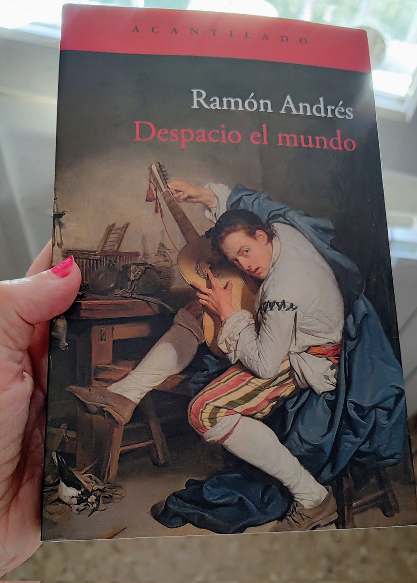 "Una mujer que se duele es el legado de un antiguo modo de callar" Ramón Andrés a propósito del cuadro "Laudista afinando" de Eglon van der Neer (1677)
<a href="/Acantilado1999/">Acantilado</a> preparando curso de #pensamiento en
<a href="/LibreriaAlberti/">Librería Alberti</a>