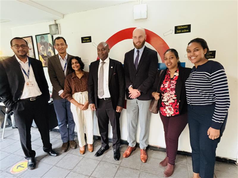 ICRC_AfricUnion held a productive exchange with <a href="/UK_AfricanUnion/">UK at the African Union</a> on pressing #Humanitarian issues in #Sudan, #SouthSudan, #DRC, and #Somalia, and exploring avenues to enhance #IHL compliance under the #GlobalIHLInitiative.
