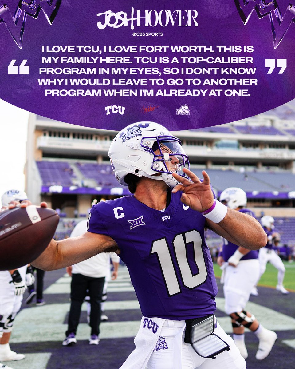 FAMILY. 💜 #GoFrogs 

cbssports.com/college-footba…
