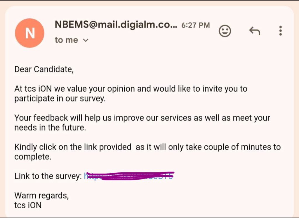 pgdiscrepancy's tweet image. NBE is back with its shady tactics in form of Survery Feedback which they are sending via mail to few students, which will they use in court proceedings to counter claim against technical misconduct. 

#NEETPG2025