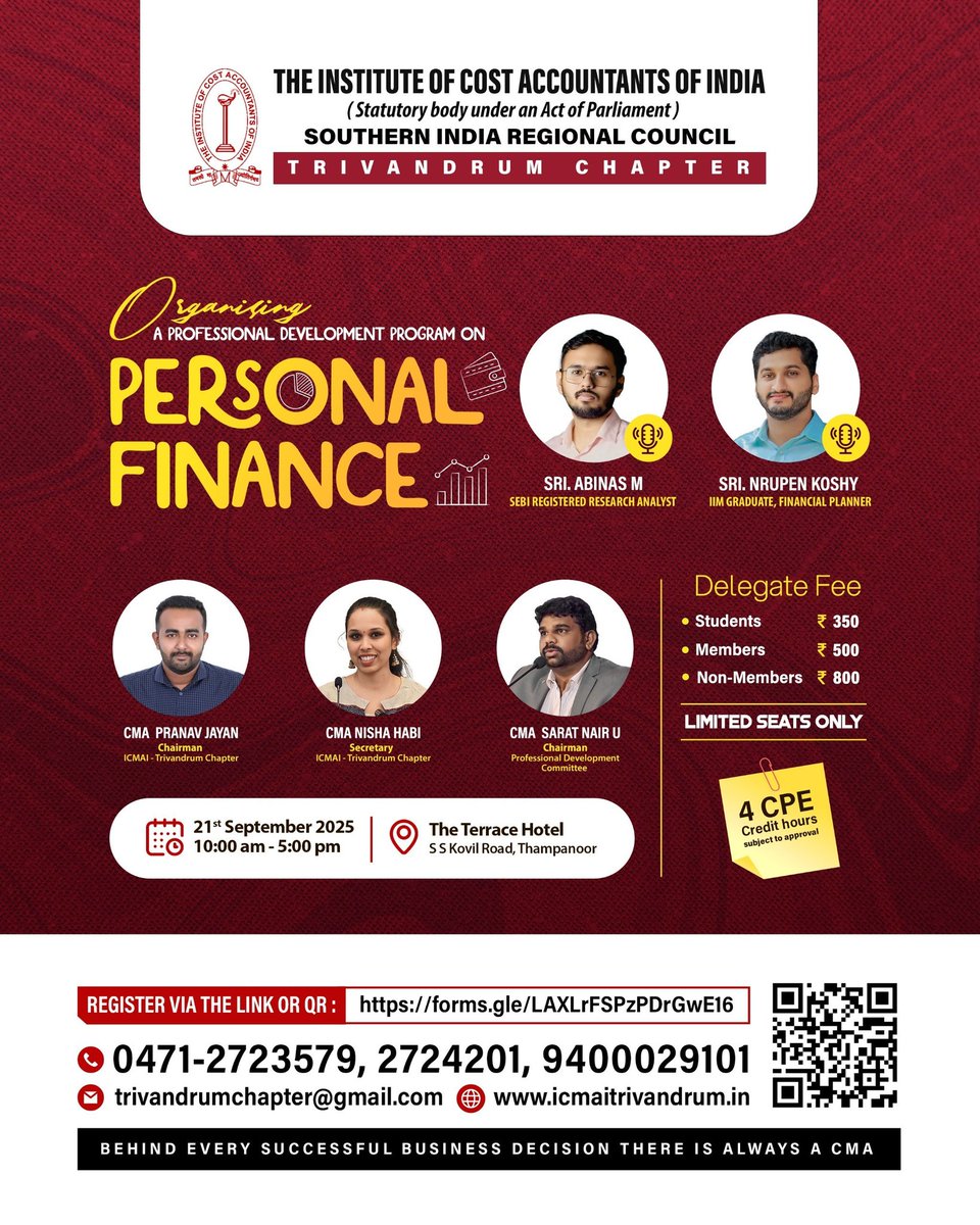 CMA - Trivandrum Chapter tweet media