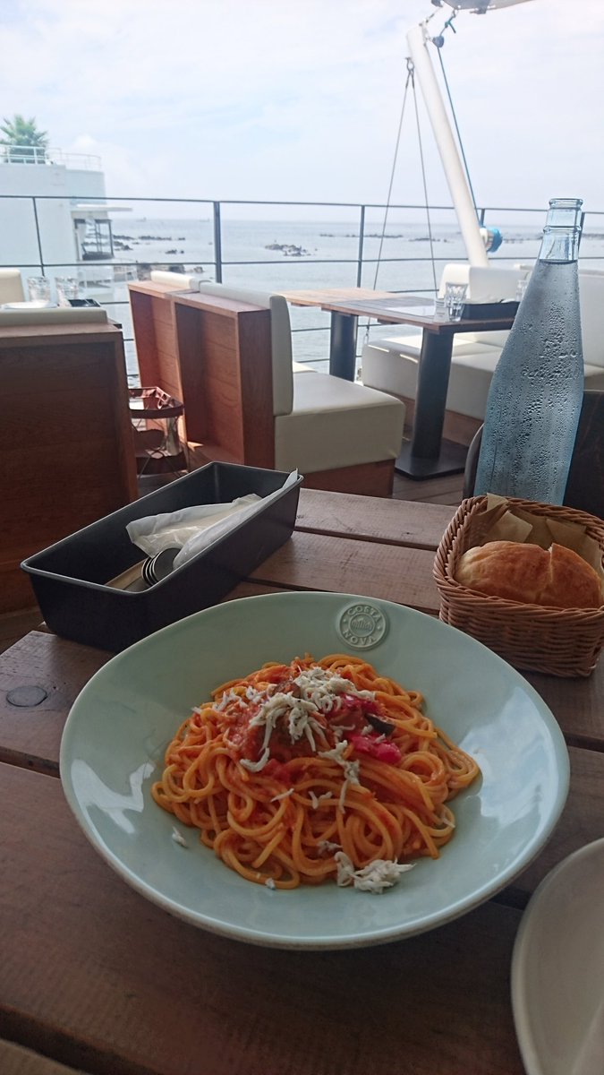 Marco__Gourmet's tweet photo. 2017/08/19
三浦半島の相模湾側の佐島にあったMarin&amp;Farm Sajimaさんでのランチ。
眺望良し・味良し・サービス良しの超優良店でリピートしていましたが、残念ながら閉店してしまったようで。😭
今は同じ場所にAzzurrA Mareってイタリアンがあるようです。
行ったことある方どんなか教えてください。 https://t.co/pGEm3HqCf5