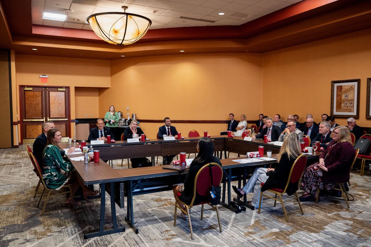 What an honor to have my friend <a href="/BrookeLRollins/">Brooke Rollins</a> in Arkansas to speak to agriculture leaders from across America.

Our farmers are hurting. But along with the Trump administration we are standing with our ag community to make sure America can feed and fuel itself for generations