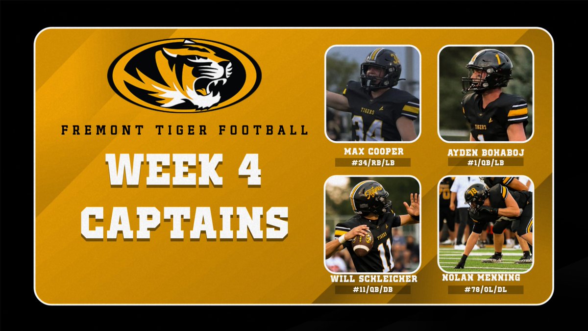 Fremont Tiger Football (@fhs_tigerfb) on Twitter photo 