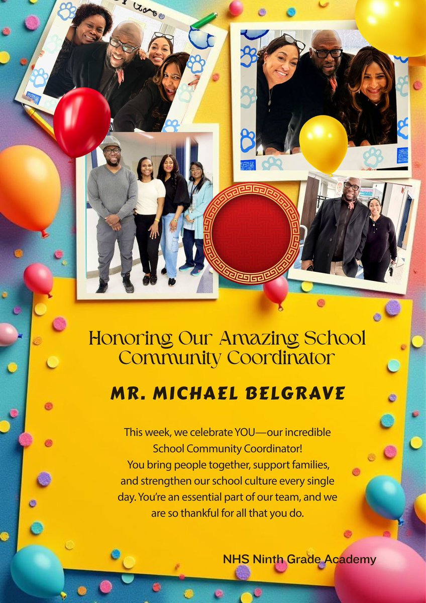 Happy Community School Coordinator Appreciation Week! Thank you for all you do to support students, families, and the school community—you truly make a difference every day.