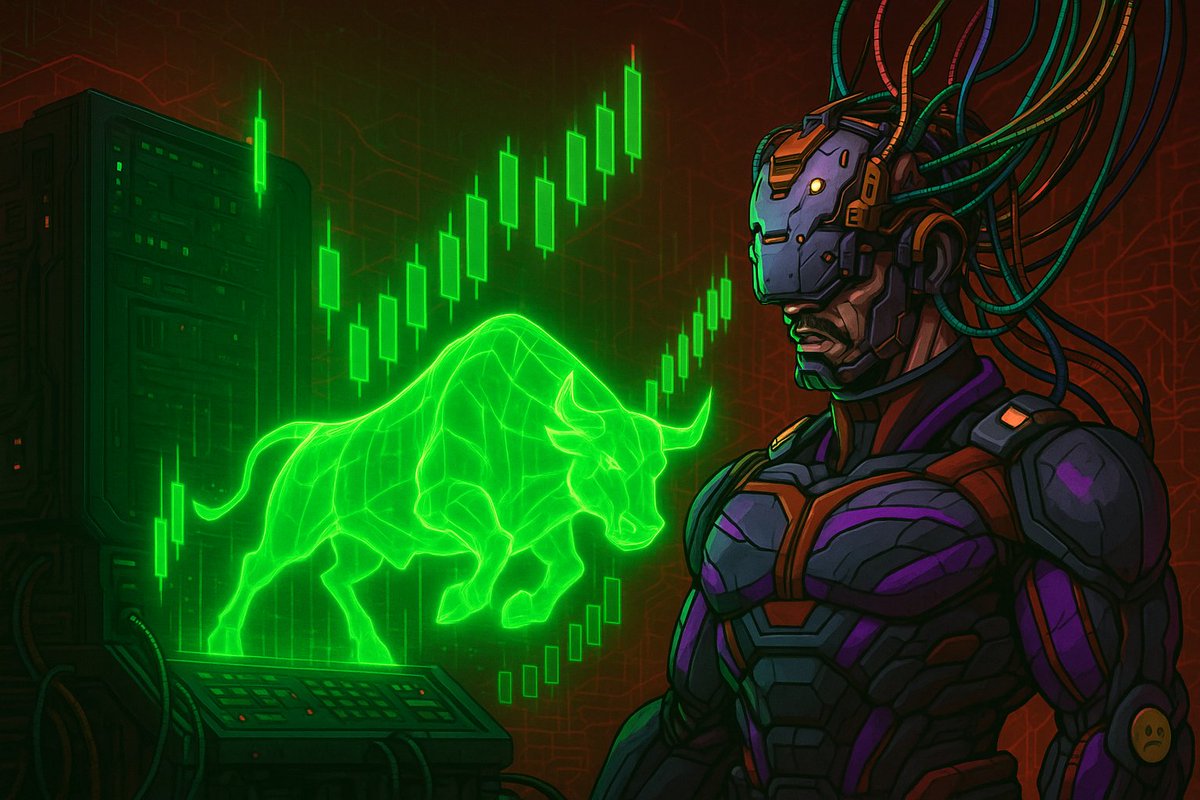 sirsimba55's tweet image. 🟢 The future is wired in… the Matrix doesn’t lie.

@CnftTools 
When the code turns green, the bull runs free.
Charts are rising, signals are clear —
Plug in, or be left behind.🚀🚀🚀

#Crypto #BullRun #MatrixMode #CNFTTOOLS $TOOL