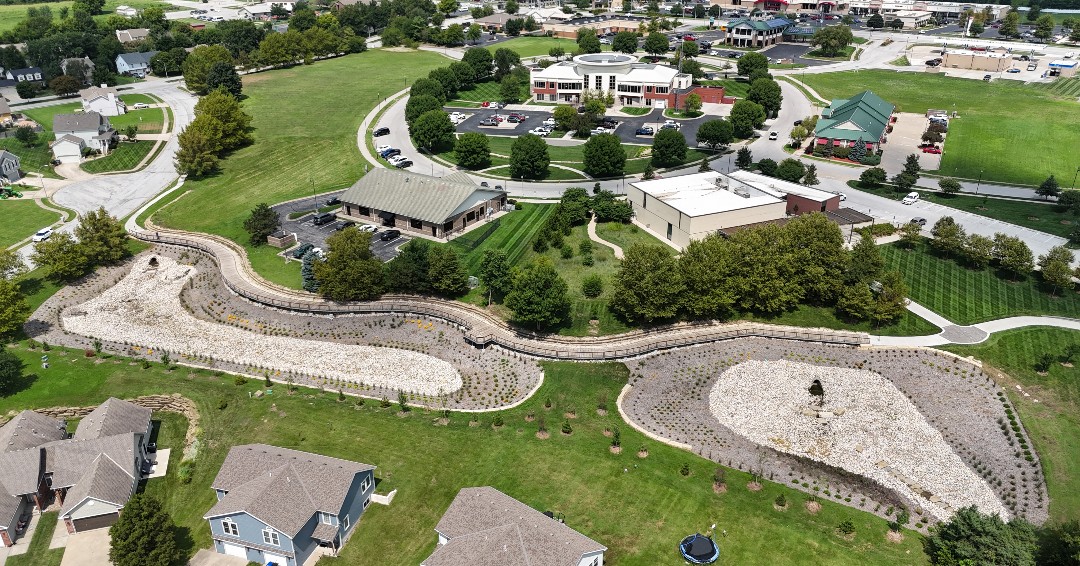 GBATeam's tweet image. The Raymore Civic Center reimagines a municipal campus as a place where engineering innovation, ecological restoration and civic life converge.
Learn how GBA played a part in the transformation: gbateam.com/portfolio/raym…
#ProjectFeature #SiteDevelopment #GBAteam