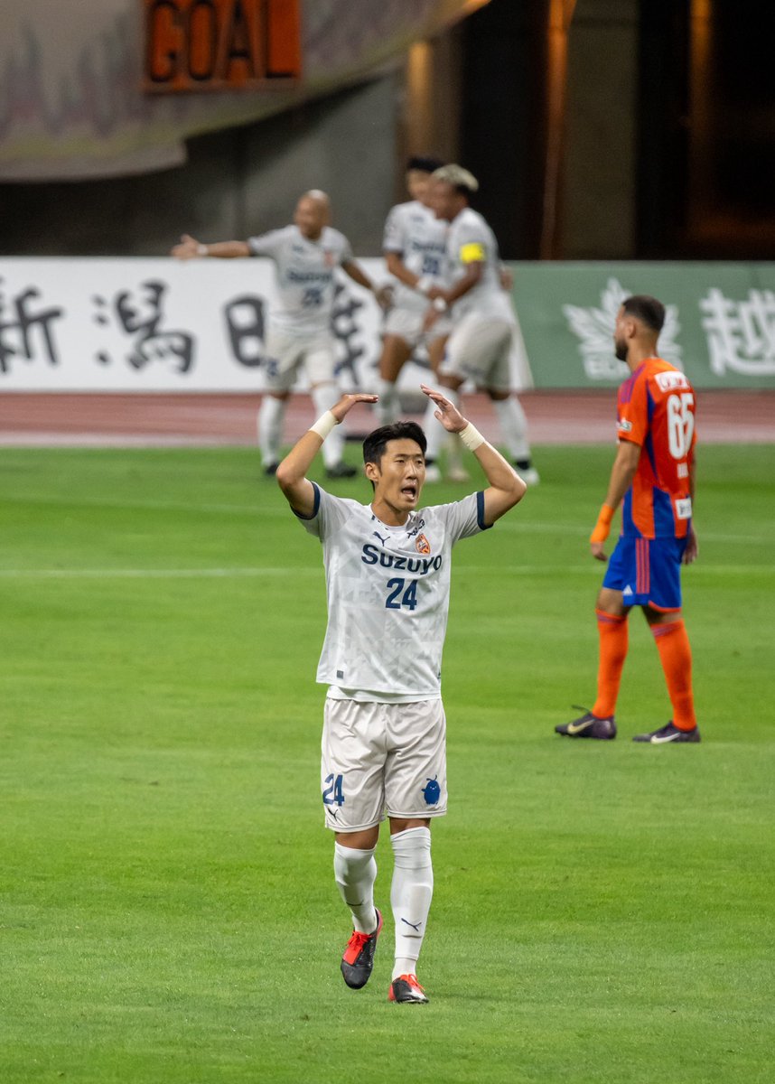 forest_1_orange's tweet image. #0913vs新潟 

#キムミンテ 選手
先制時にゴール裏にアピールをする姿、良かったです。

※前回投稿は過去イチの反応を頂けました。

#清水サポ新潟遠征
#spulse
#ONEFAMILY2025