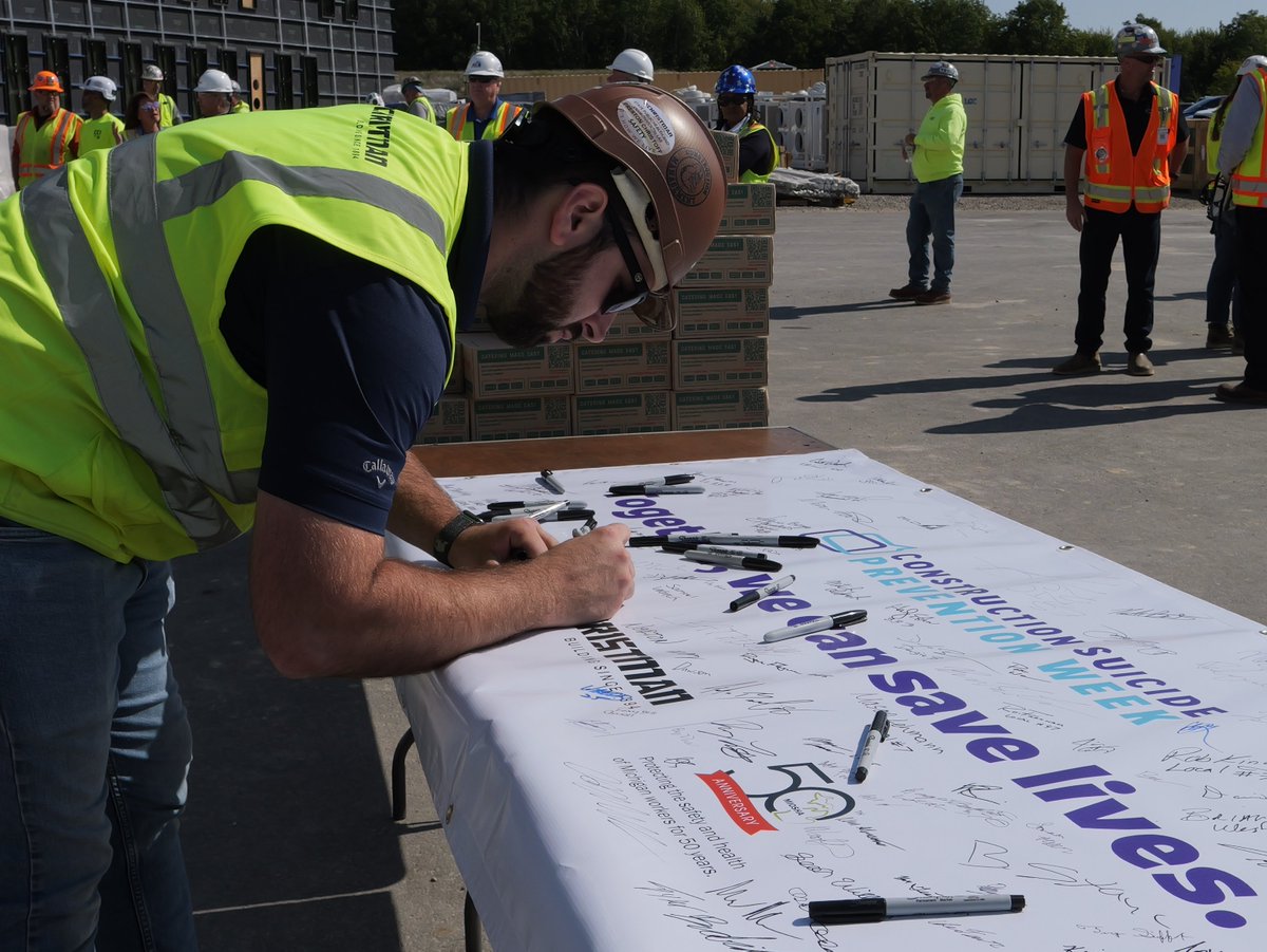 Construction workers face suicide rates nearly 4x higher than the general population.

“By strengthening connections on the jobsite and encouraging open conversations, we can build a culture of care,” said MIOSHA Director Bart Pickelman.

📰 Press release: ow.ly/20iu50WWj9b