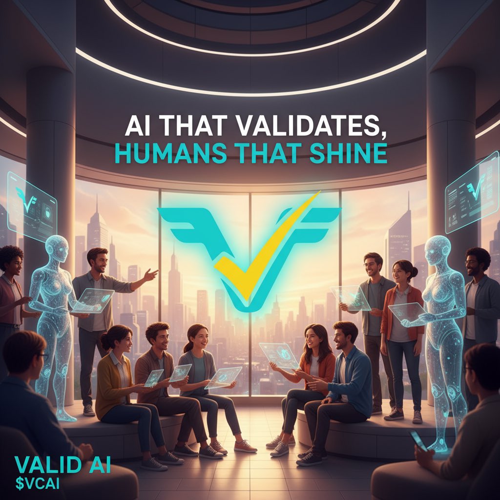 ValidCoinAI's tweet image. The secret to your success is right in front of you.  
Just ask us.. politely!

$VCai