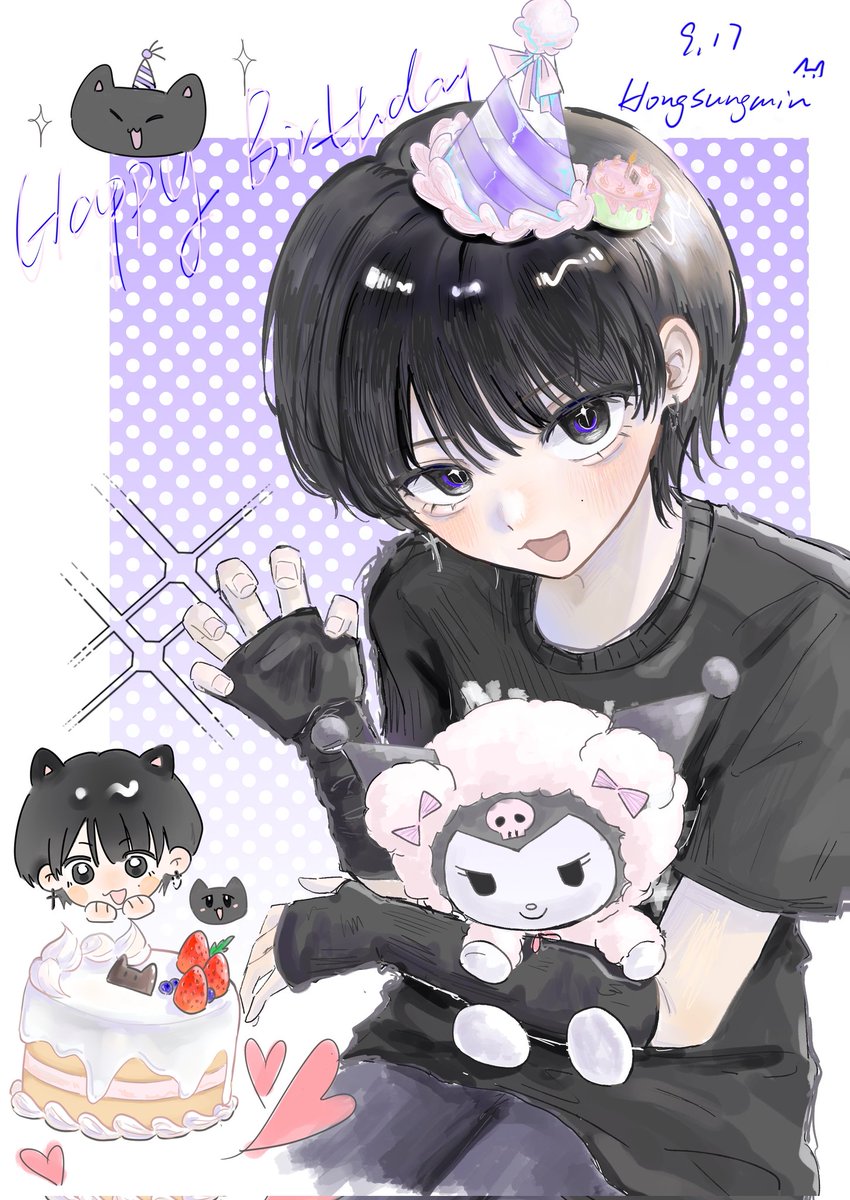 生日快乐🎂🐈‍⬛
happy sungmin day🥳🥳
#FANTASYBOYS #판타지보이즈
#HONGSUNGMIN #홍성민
#HAPPYSUNGMINDAY