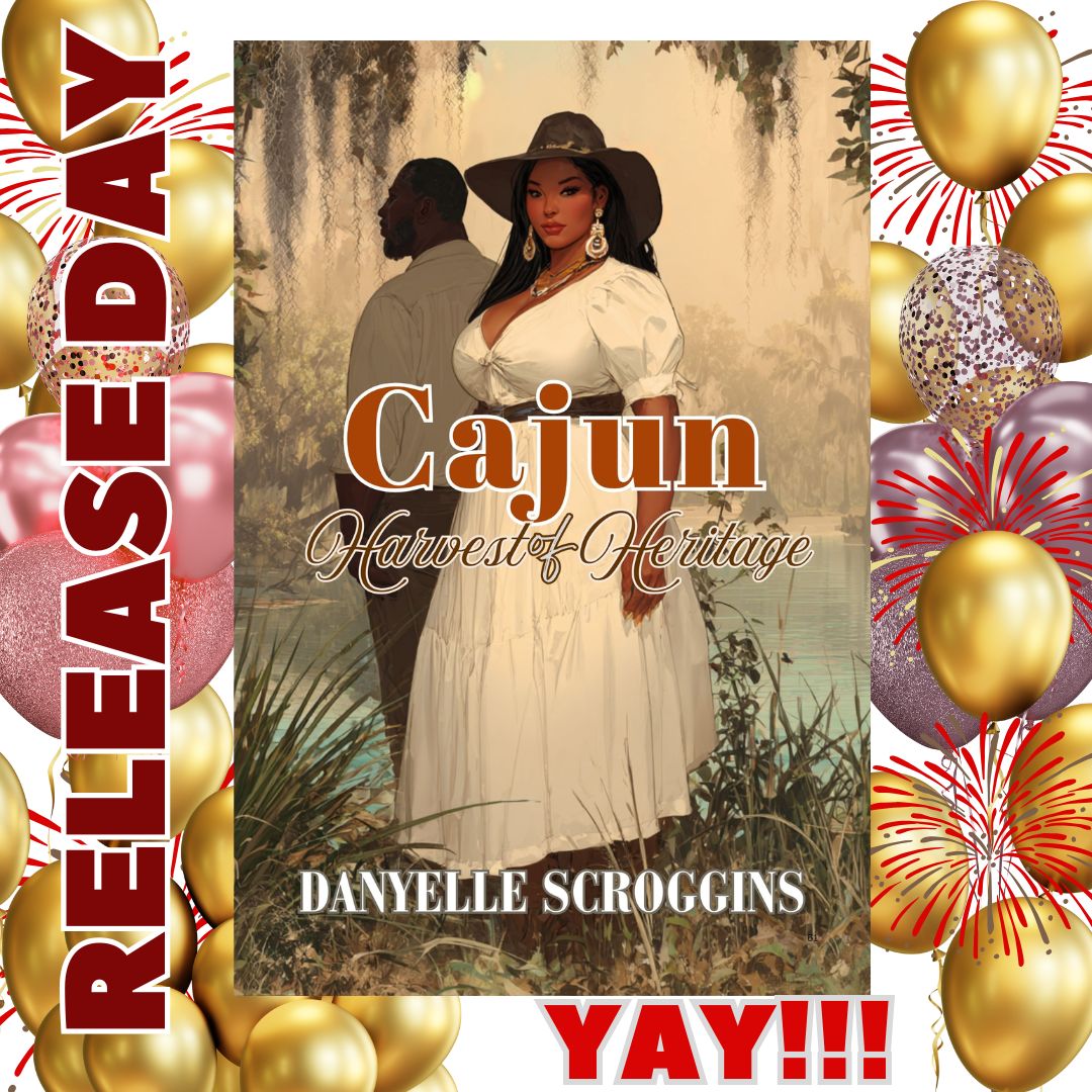 🚨 Release Day Alert!
 Cajun Harvest of Heritage is HERE 🎉
We’re celebrating love, legacy &amp; Indian Day in this Bayou Holiday story!
📖 amzn.to/4nxsHCu
Grab it + check out the freebies below!
#BayouHoliday #DanyelleScroggins #NewRelease 
Sept 16: books.bookfunnel.com/a-kiss-to-buil…
