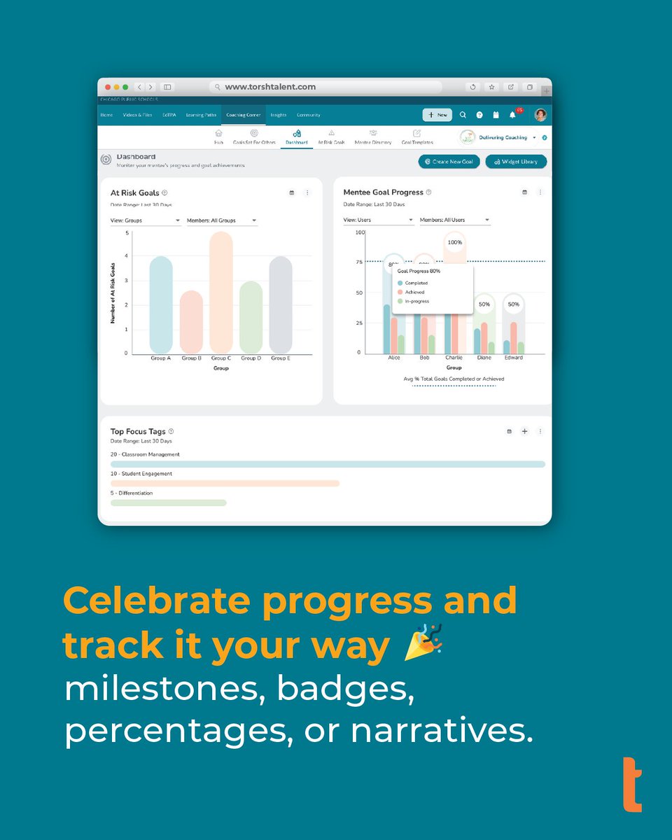 🚀 Big things are coming.
Goals 2.0 is almost here — smarter goal tracking, flexible views, and progress you can see.

Coaches, admins, and educators: get ready for a tool that makes growth simple, documented, and worth celebrating.

#CoachingSimplified #TORSHTalent