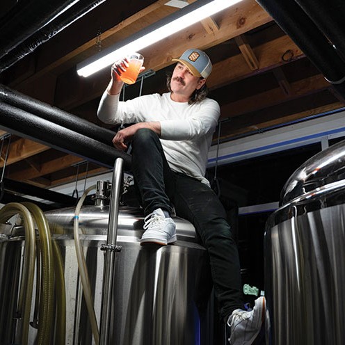 Zachary S.O. Lough ’08 is a former Rhetoric and Film Studies major, Sigma Chi member and swimmer at Whitman. Now, he crafts tasty flavor combinations in the Channel Marker tasting room and production facility in Seattle.

bit.ly/3VdsnNd