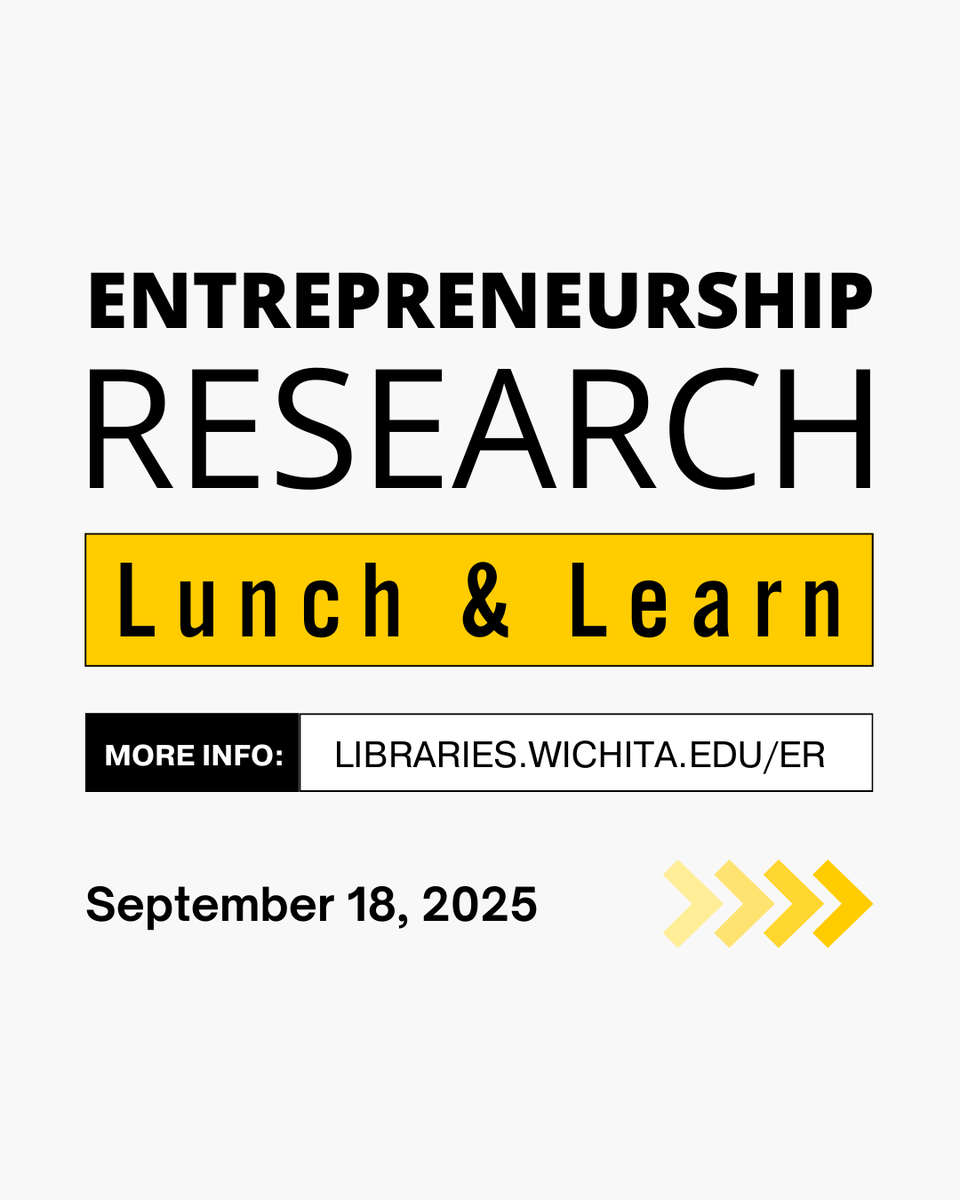 wsulibrary's tweet photo. Protect your ideas at our Entrepreneurship Workshop – Intellectual Property Basics on Sept 18, 12:30-1:30pm @ Ablah Library Digital Scholars Commons, in-person &amp; online. 🛡️✨ Learn how to safeguard your inventions and creative works. Register at https://t.co/tIq6jPh3JU. https://t.co/GFCL3H9qxG