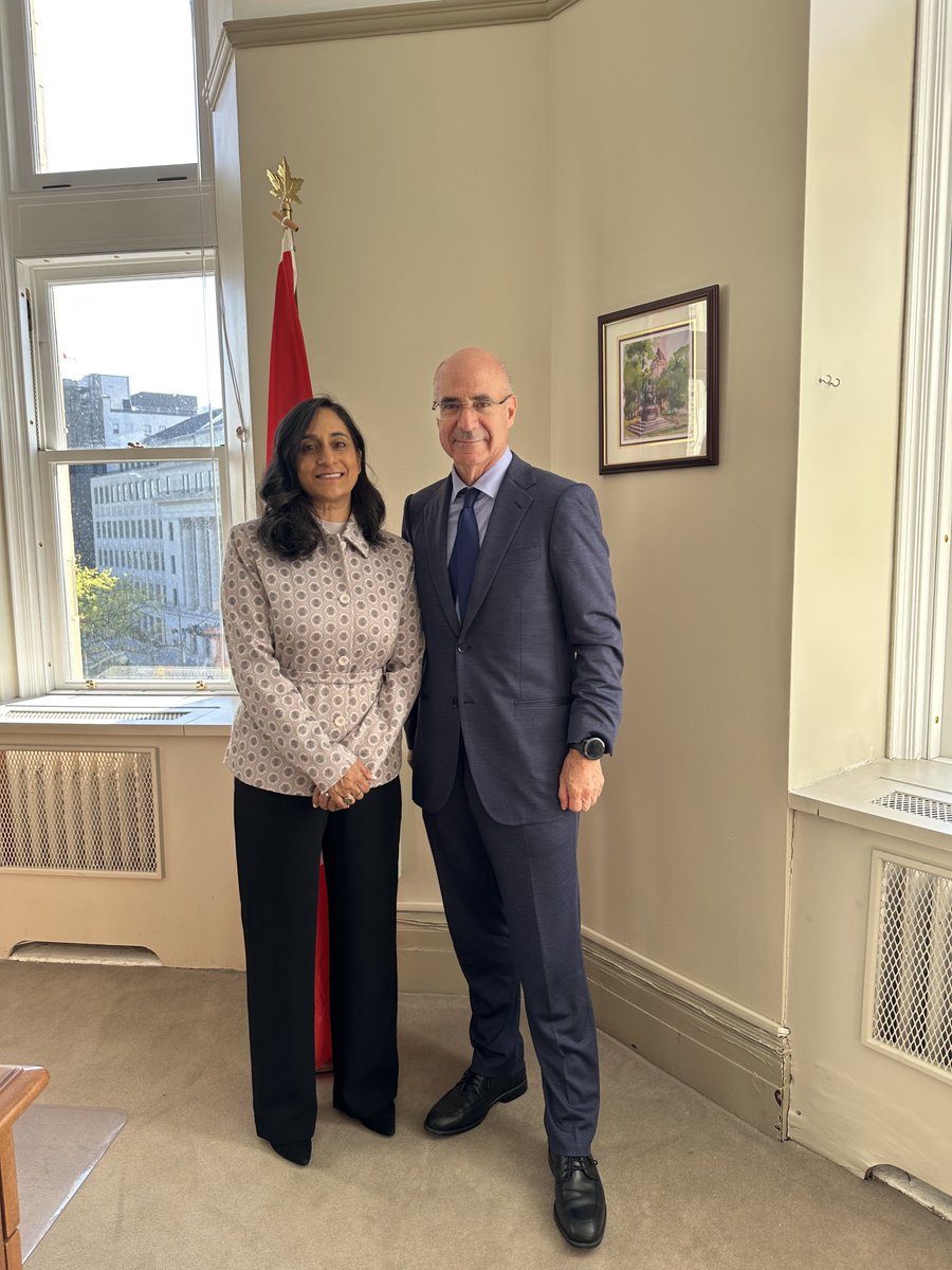 Sir William Browder KCMG (@billbrowder) on Twitter photo Great meeting with Canadian Foreign Minister <a href="/AnitaAnandMP/">Anita Anand</a> to discuss confiscation of Russians frozen assets and amending Canada’s sanctions law to hold the bad guys feet to the fire. Very pleased to be back in Canada where the support is real. Great meeting with Canadian Foreign Minister <a href="/AnitaAnandMP/">Anita Anand</a> to discuss confiscation of Russians frozen assets and amending Canada’s sanctions law to hold the bad guys feet to the fire. Very pleased to be back in Canada where the support is real.