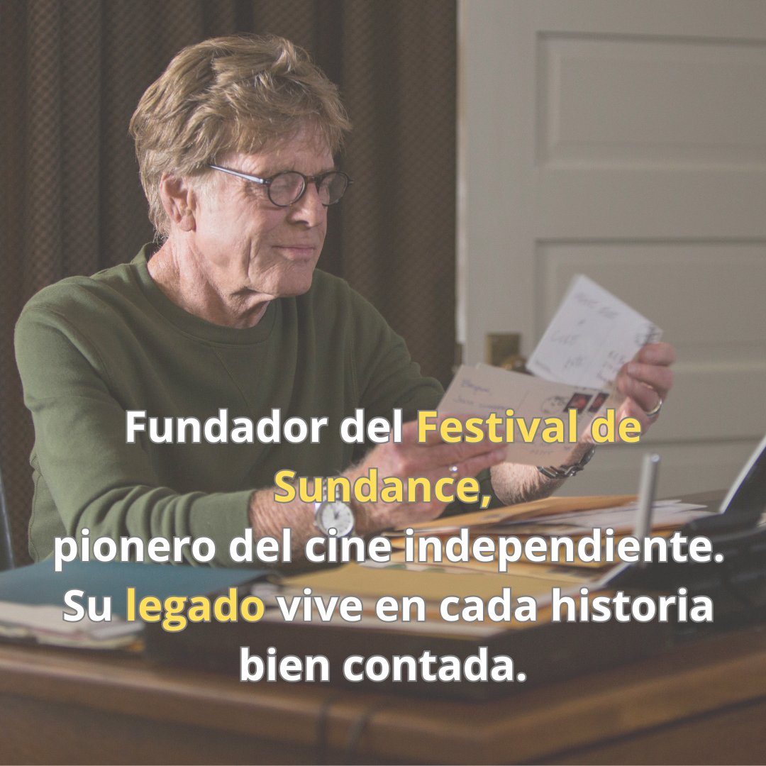 InopiaFilms's tweet image. 🕊️ Hoy despedimos a una leyenda del cine:
 Robert Redford (1936–2025)
Actor inolvidable, director visionario y alma del cine independiente.
Gracias por tantas historias, por tanta verdad en la pantalla.
Tu legado es eterno. 🎬