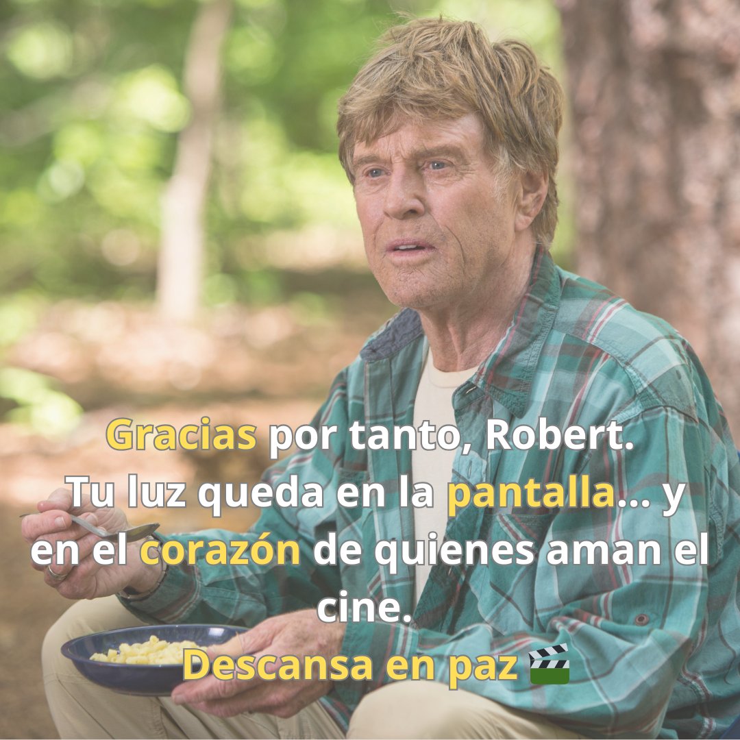 InopiaFilms's tweet image. 🕊️ Hoy despedimos a una leyenda del cine:
 Robert Redford (1936–2025)
Actor inolvidable, director visionario y alma del cine independiente.
Gracias por tantas historias, por tanta verdad en la pantalla.
Tu legado es eterno. 🎬